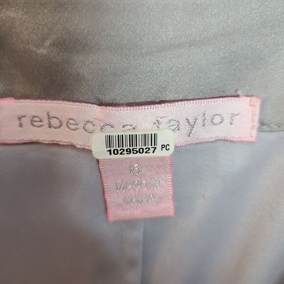 Rebecca Taylor Womens SIlk Dress Whimsigoth Fairy Grunge Delicate Feminine Sz 6 - Picture 6 of 8